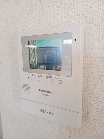 セキュリティ　モニター付きインターホンです