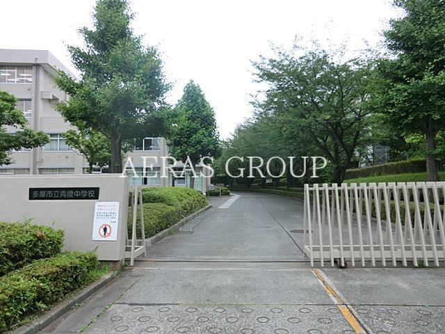 中学校　多摩市立青陵中学校（中学校）まで318m