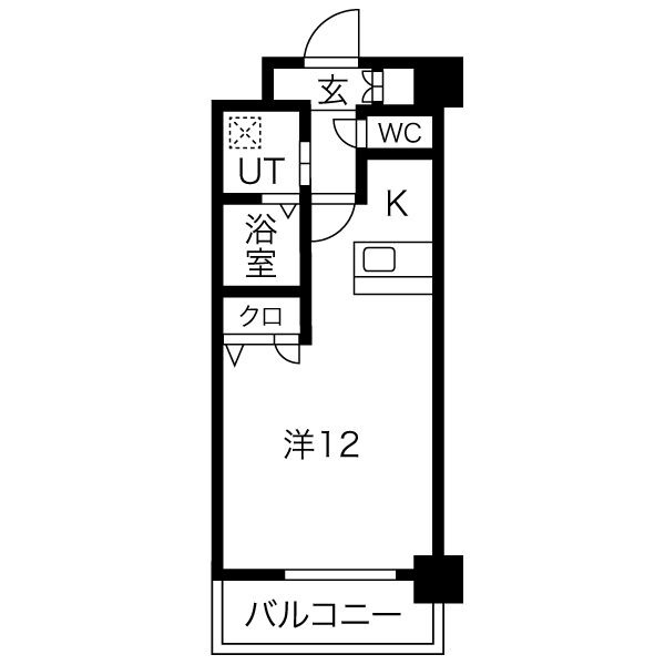 エスリード西小路御池の間取り写真
