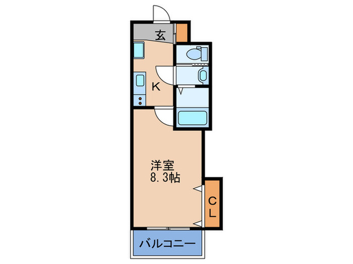 Luxe新大阪南の間取り写真