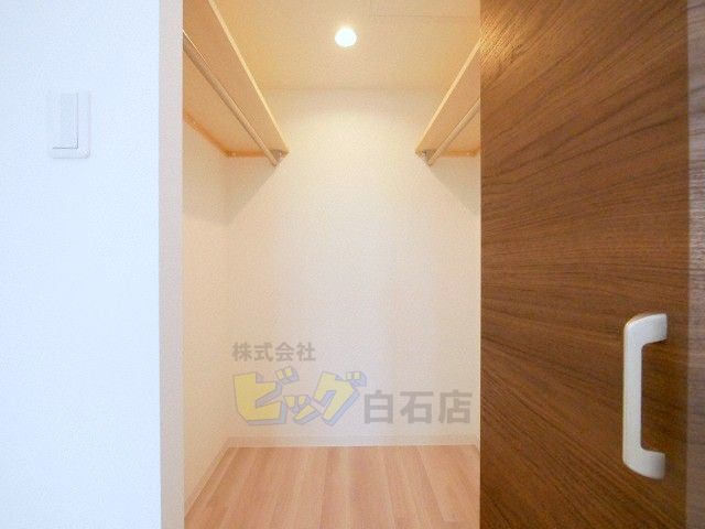 収納　広々ウォークインクローゼット完備しています♪