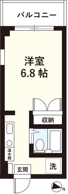 ドエル西船の間取り写真
