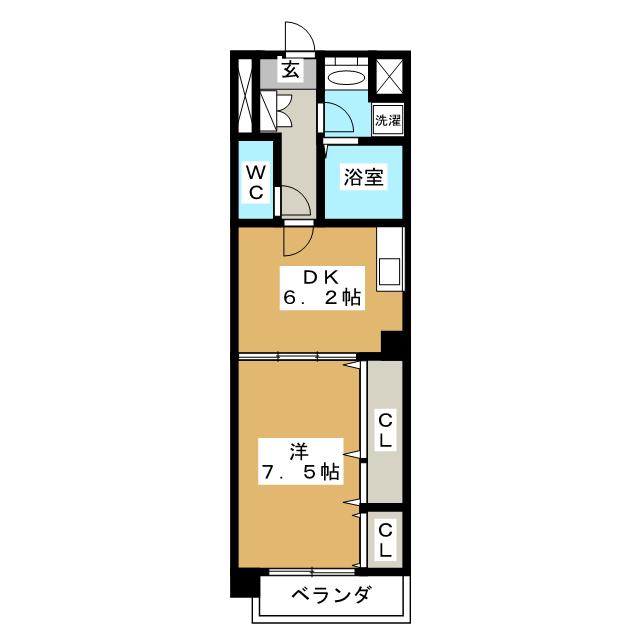 アヴァンタージュの間取り写真