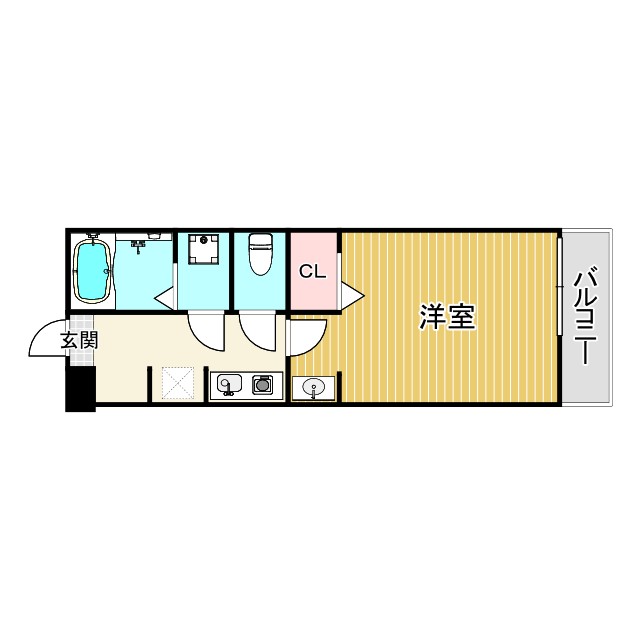 ルストーレ西宮北口1の間取り写真