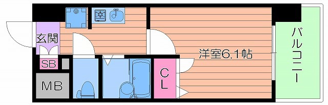エスリード京橋ステーションプラザの間取り写真