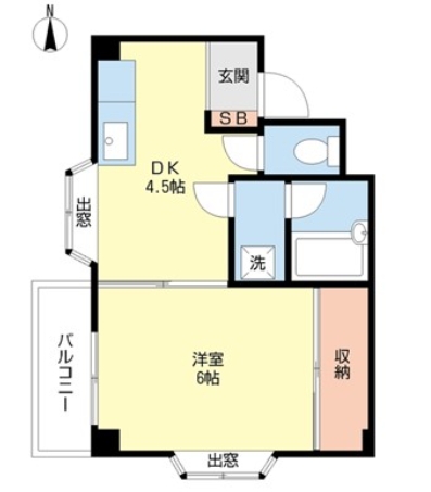DSマンションの間取り写真