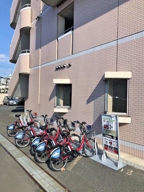 【仙台市宮城野区銀杏町のマンションの駐車場】