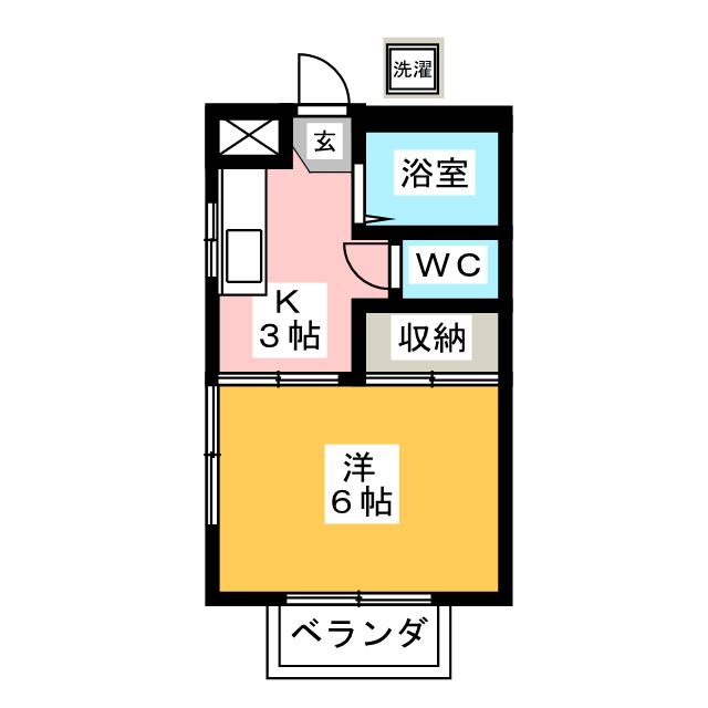 グレイス・ウッド・ハウスの間取り