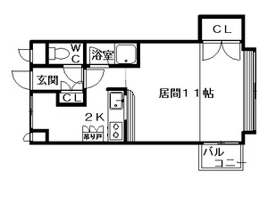 サンシャイン山鼻の間取り