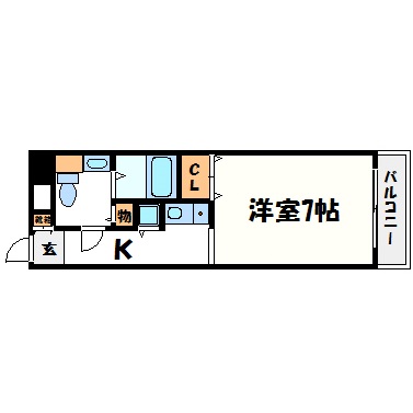 GranPino武庫川の間取り写真