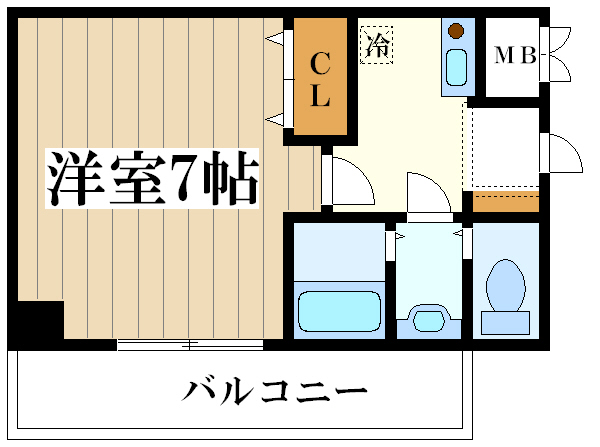フェアリーコート歌島橋の間取り写真