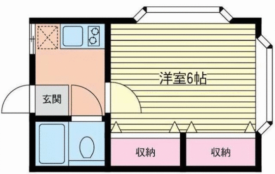 小沢ハイツの間取り