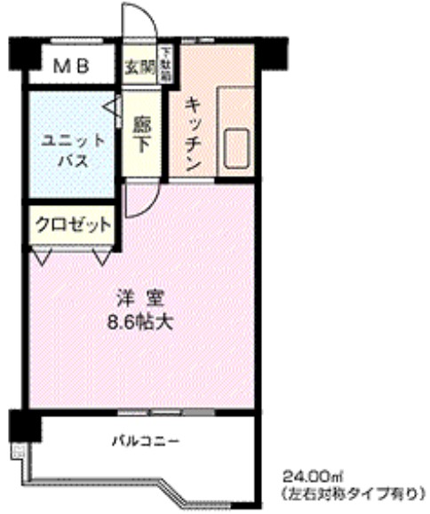 三和平城グランドパレスの間取り