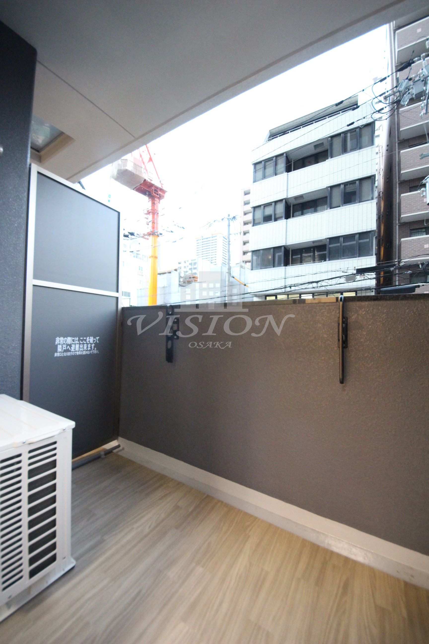 バルコニー　別タイプの写真になります。