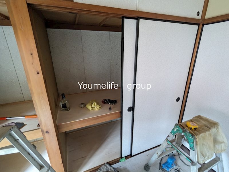 収納　現状回復中