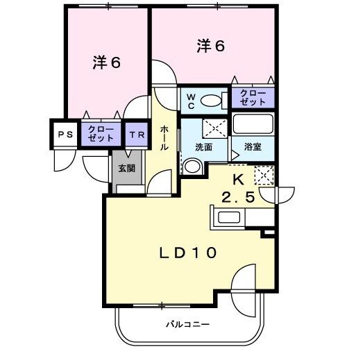 スフィア伏見の間取り