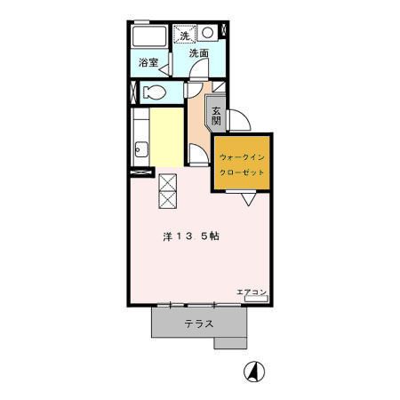 藤枝市志太のアパートの間取り