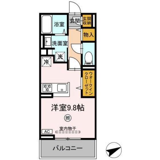 クレシアの間取り