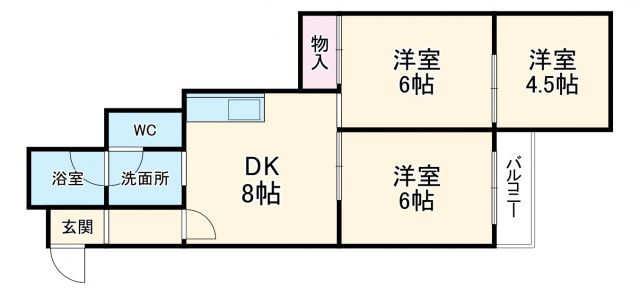 シティライフ柳の間取り