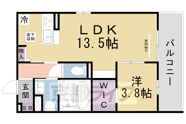 アドラブールの間取り