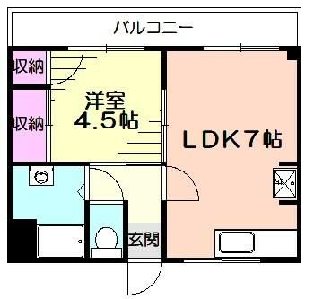 橋本ビルの間取り