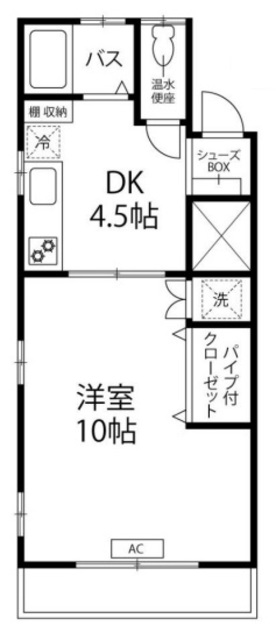 中島マンションの間取り