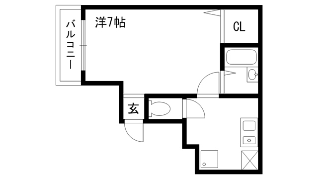 ハイツ村上Iの間取り