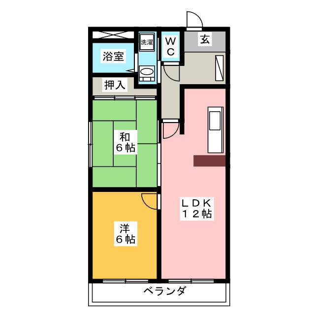 グレイシャス東島の間取り