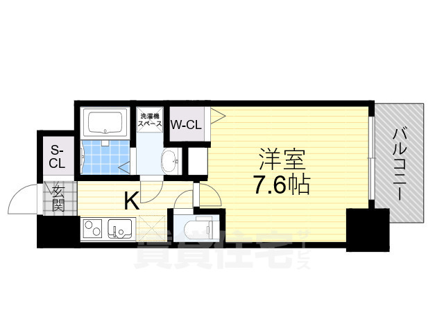 ベイサイドパークOSAKAノースレジデンシスの間取り