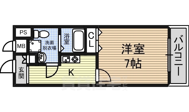 セントレイクセレブ代官町の間取り