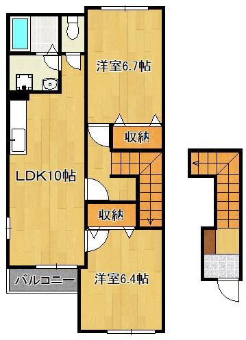 ピュアリバティーの間取り