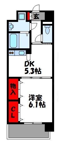 アベンシス丸林の間取り