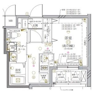 ディアレイシャス金山の間取り