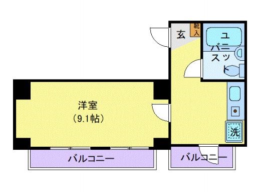 朝霞市本町のマンションの間取り