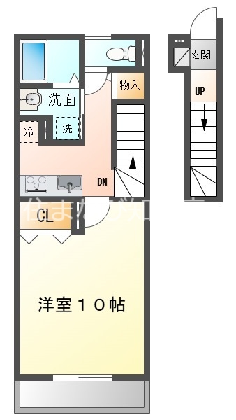 リーブル　カンフリエの間取り