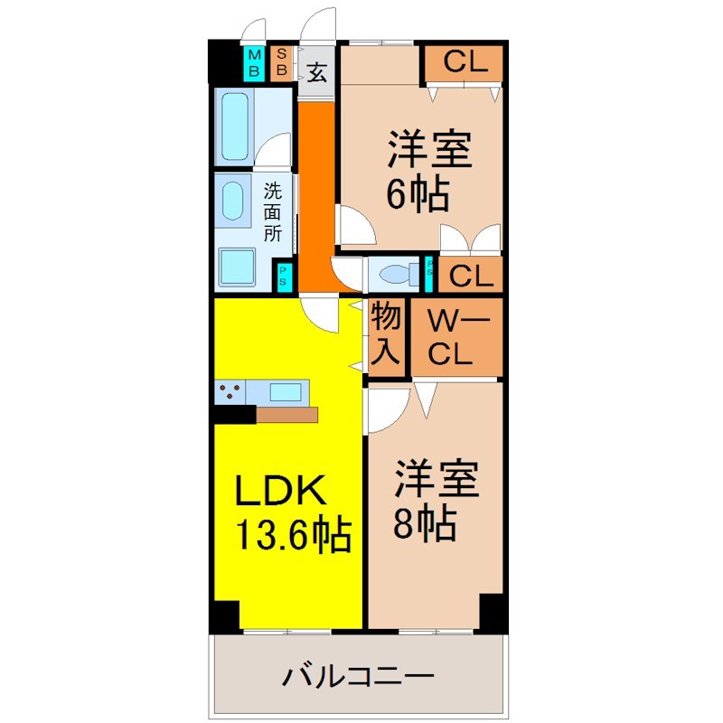 MYM千代田の間取り