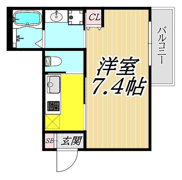 キャスルコート塚口本町グレイスの間取り