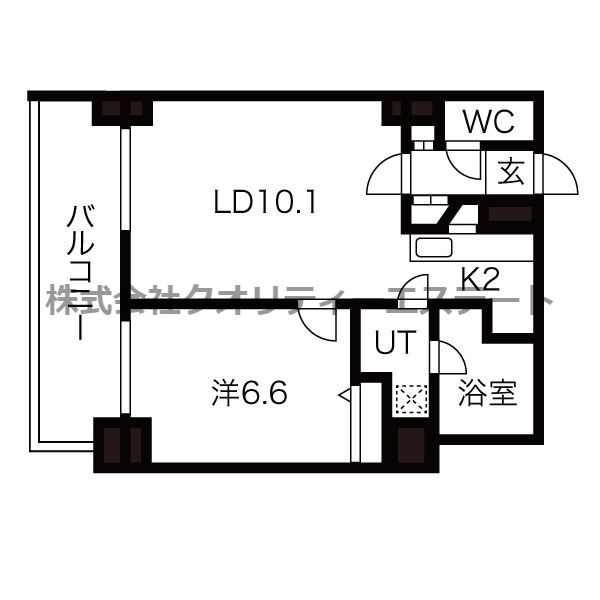 グランドタワー札幌の間取り