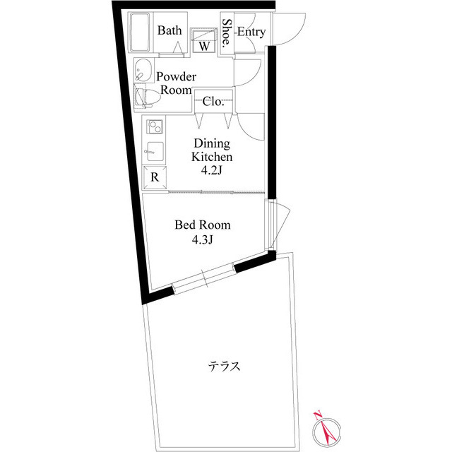 堀切ガーデンテラスの間取り