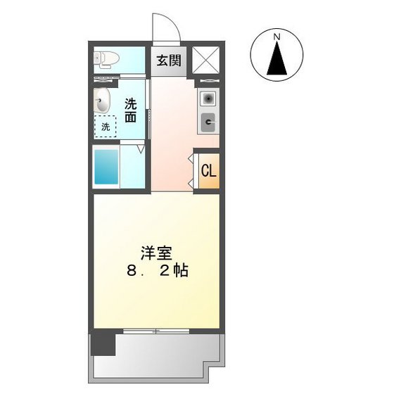 大晃マンションの間取り