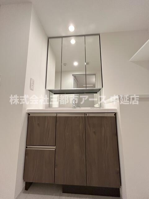 洗面設備　クレストコート池上六丁目