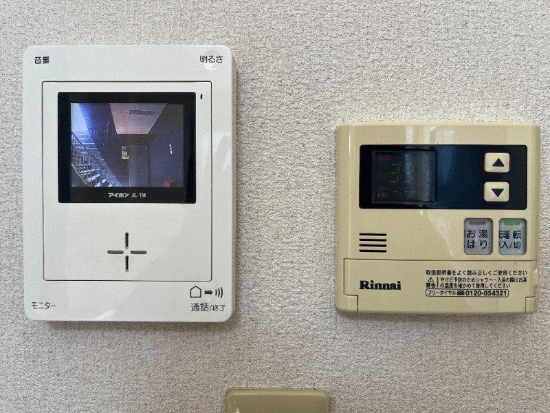 セキュリティ　モニターホン付きで来客時も安心です☆（イメージ）