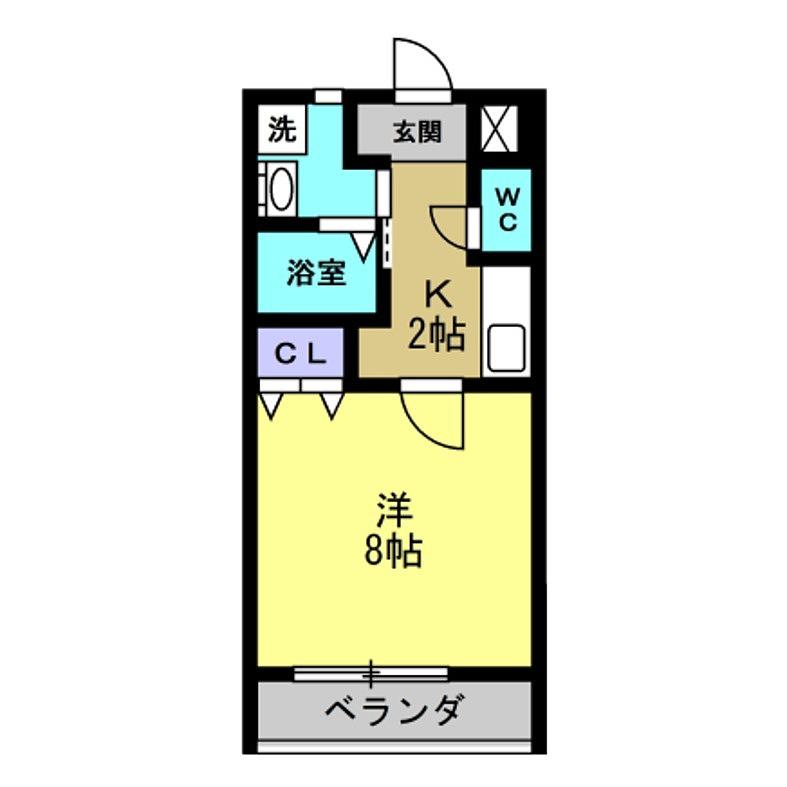 ルーセント二反表の間取り写真