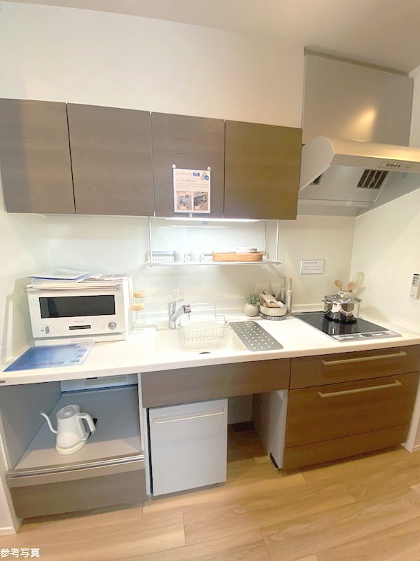 キッチン　火を使わないIHクッキングヒーターを採用。お掃除が簡単で清潔