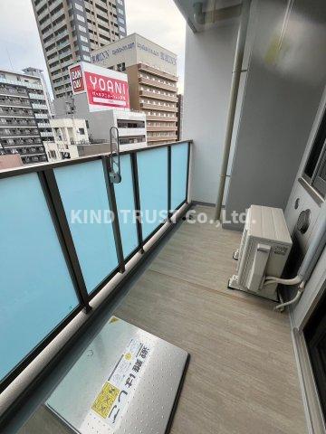 バルコニー　お洗濯にも便利なバルコニー付き