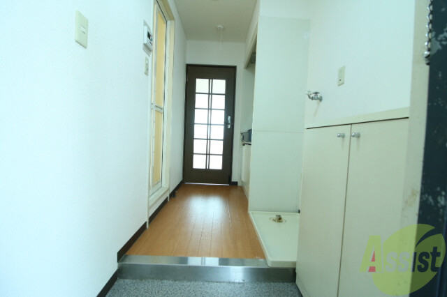 玄関　大きい玄関です