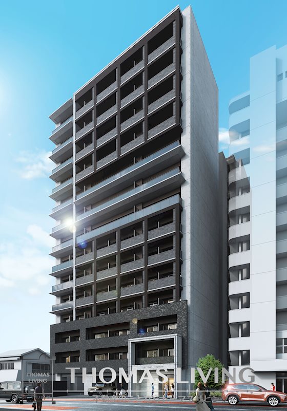 建物外観　完成予想図になります。