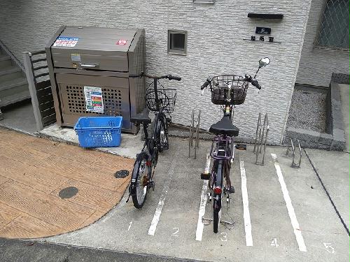 その他共有部分　駐輪場　原付＆自転車のみ駐輪可能