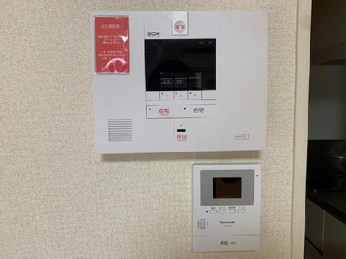 セキュリティ　モニターホン標準設置