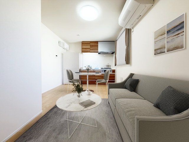 居室・リビング　タウンハウジング調布店まで♪